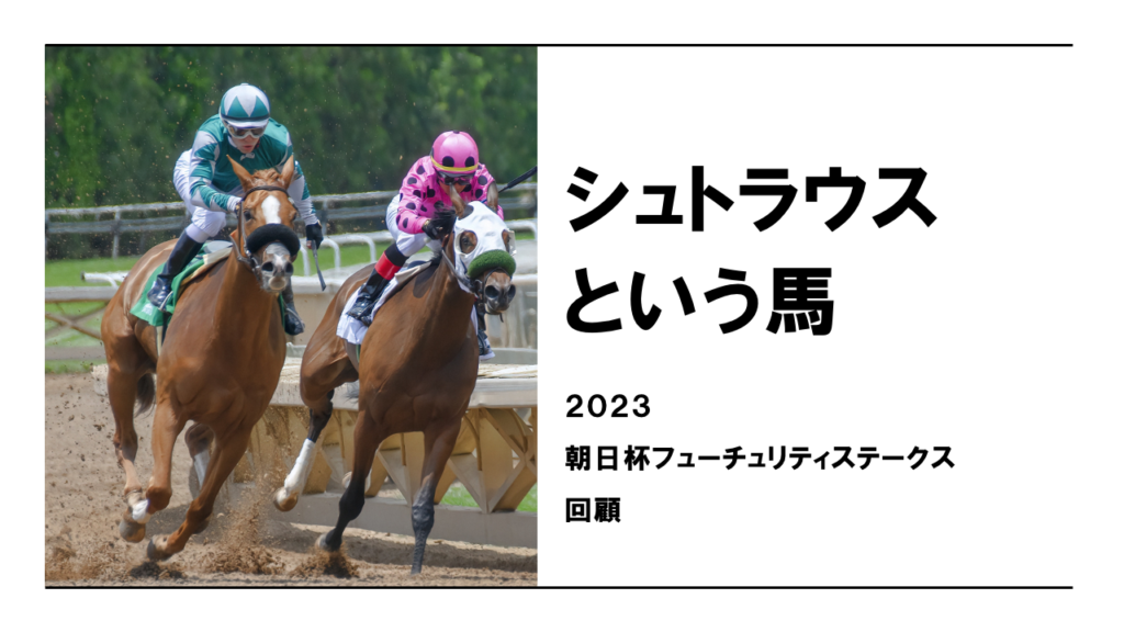 【2023朝日杯FS】シュトラウスという馬【レース回顧】