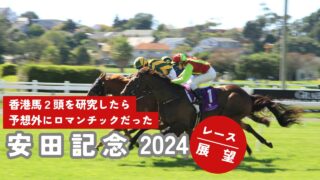 【レース展望】安田記念2024に参戦する香港馬２頭を研究したら予想外にロマンチックだった 